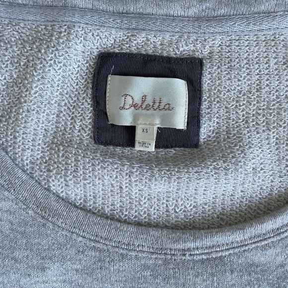 Anthropologie Deletta long sleeve top with sequins size XS - Picture 4 of 11